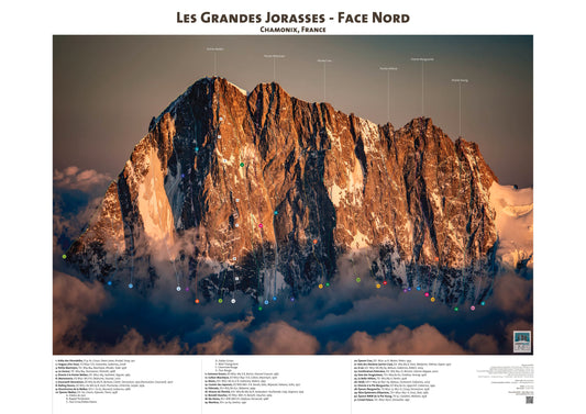 Les Grandes Jorasses - Face Nord