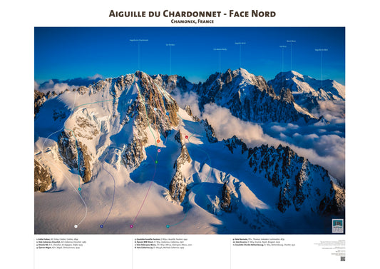 Aiguille du Chardonnet - Face Nord