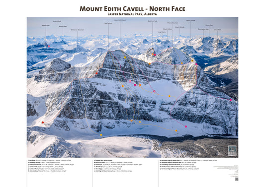 Mount Edith Cavell - North Face