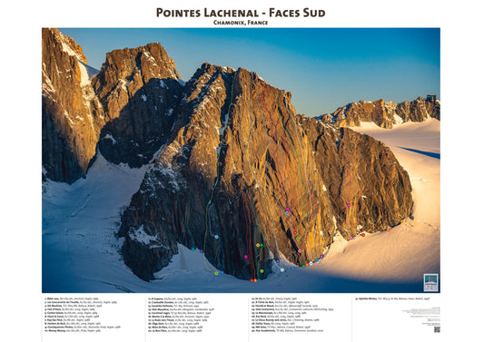 Pointes Lachenal - Face Sud
