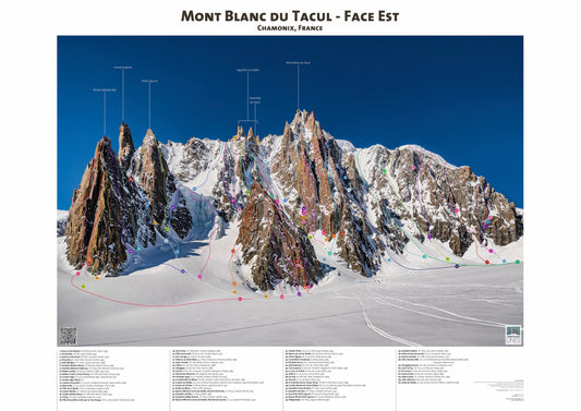 Mont Blanc du Tacul - Face Est