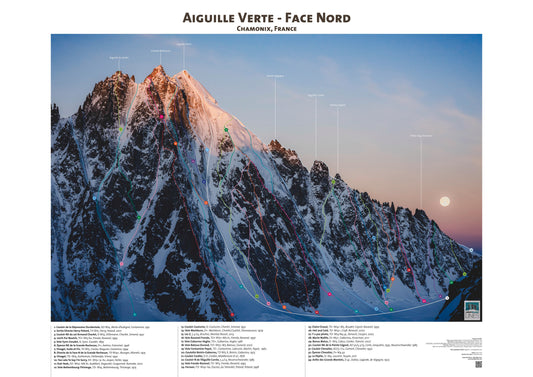Aiguille  Verte - Face Nord II