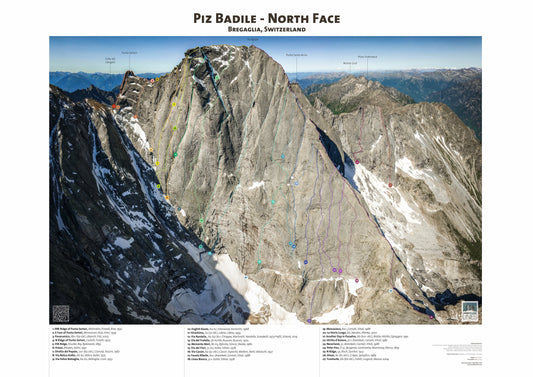 Piz Badile - North Face