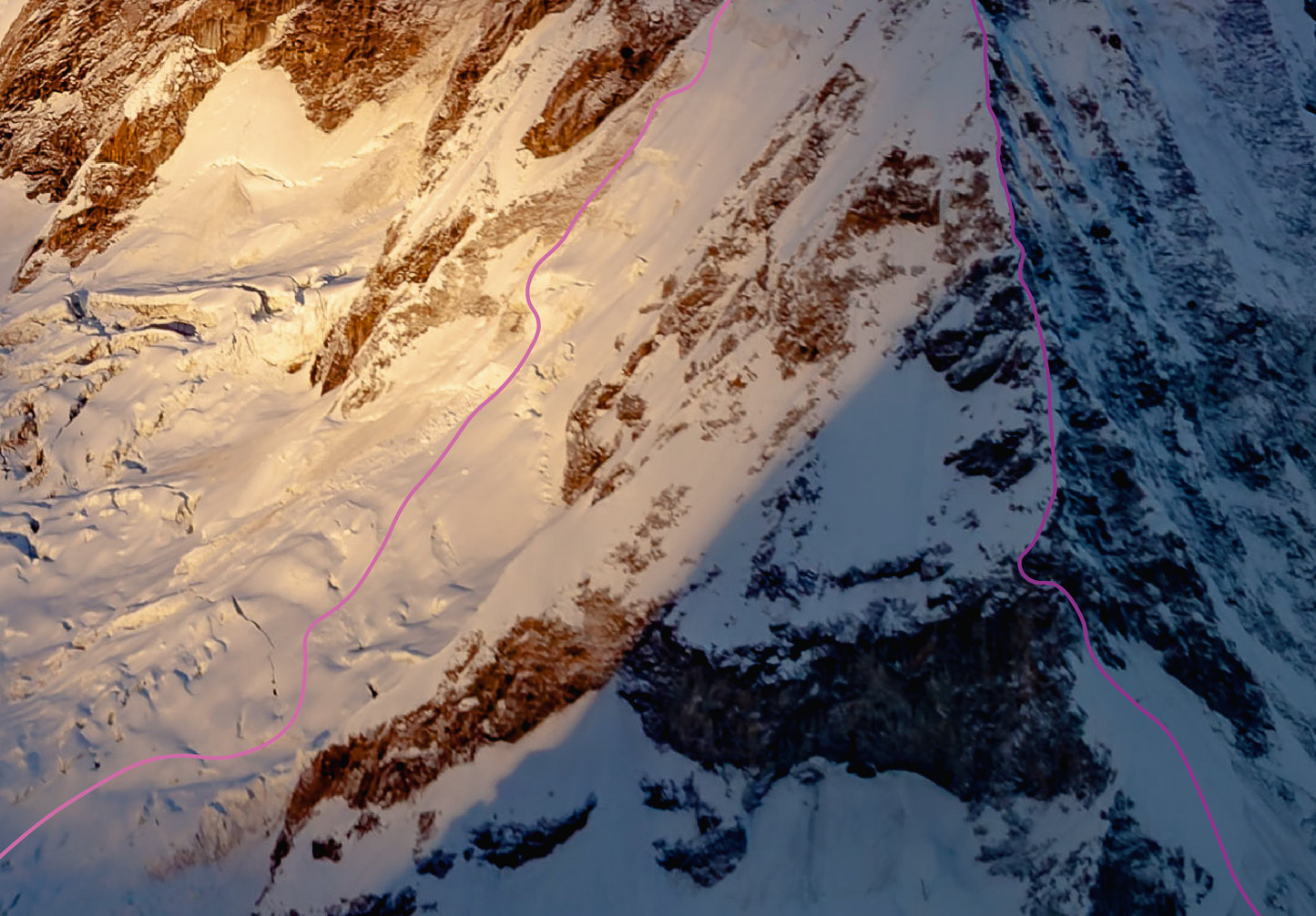 Nevado Huascarán Sur - East Face