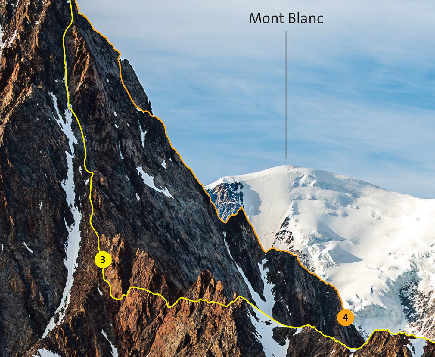 Aiguille des Glaciers - Face Ouest