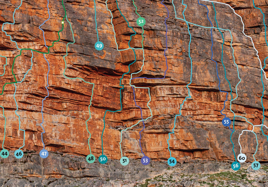 Tafelberg and the Spout - West Faces