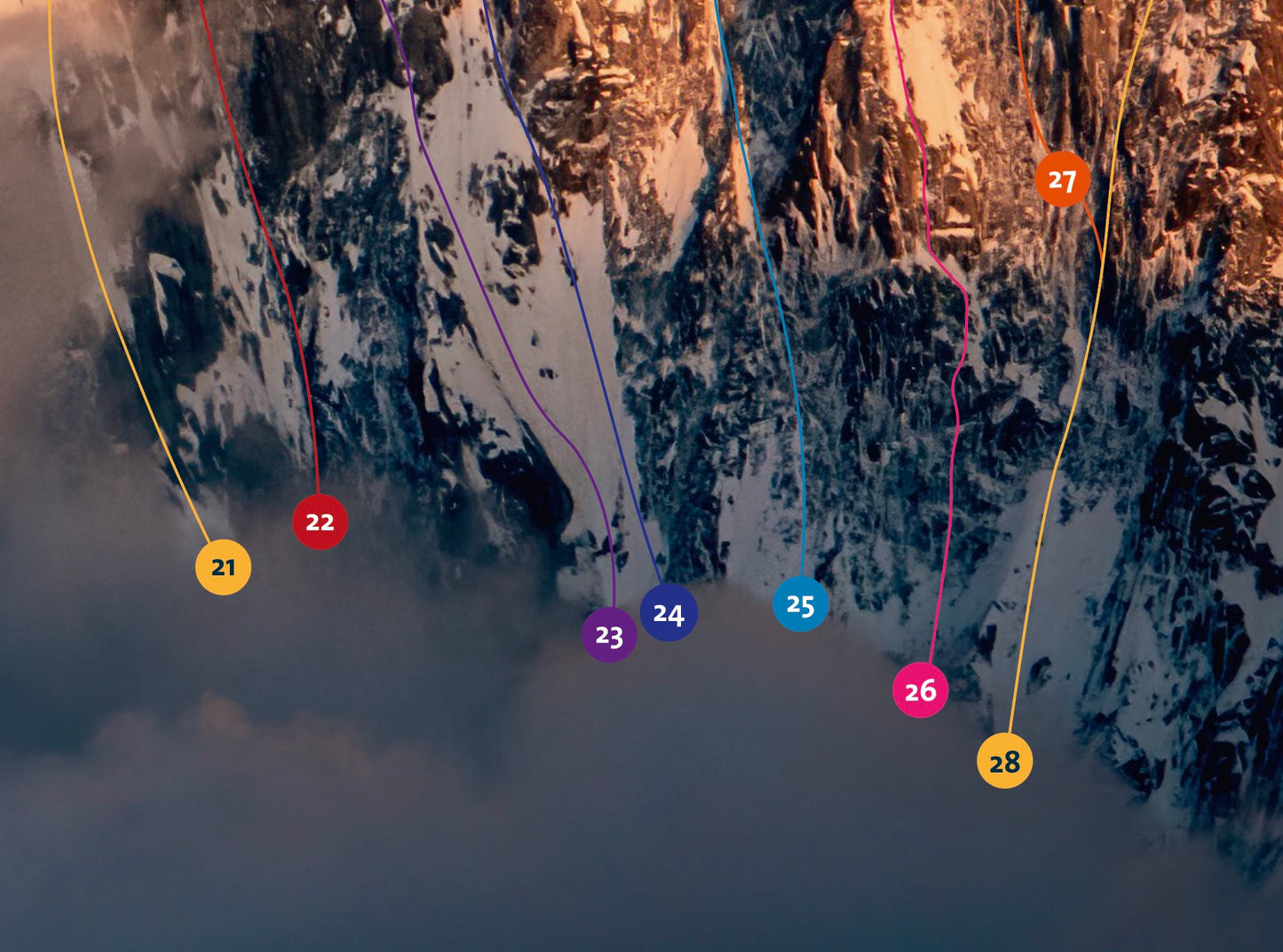 Les Grandes Jorasses - Face Nord