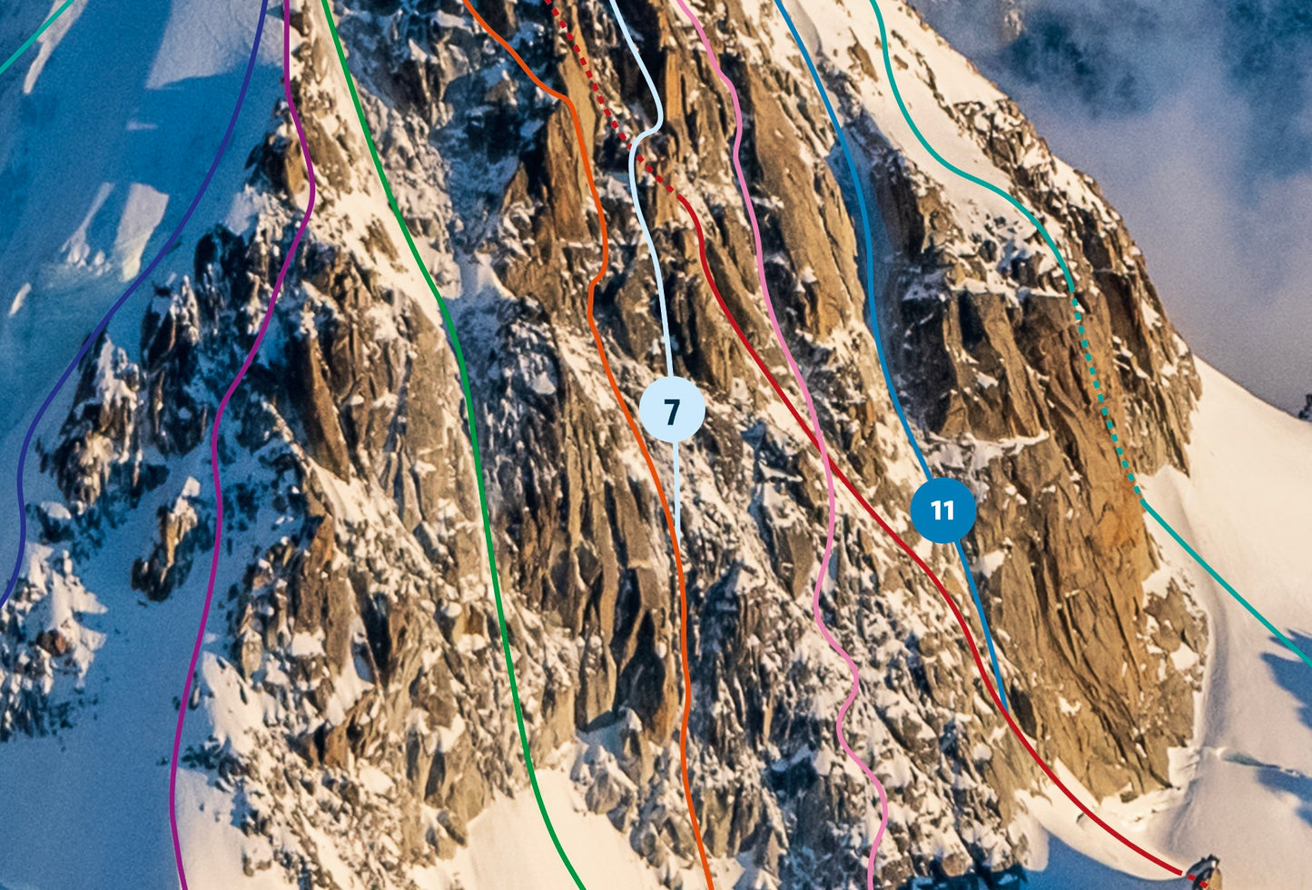 Aiguille du Chardonnet - Face Nord