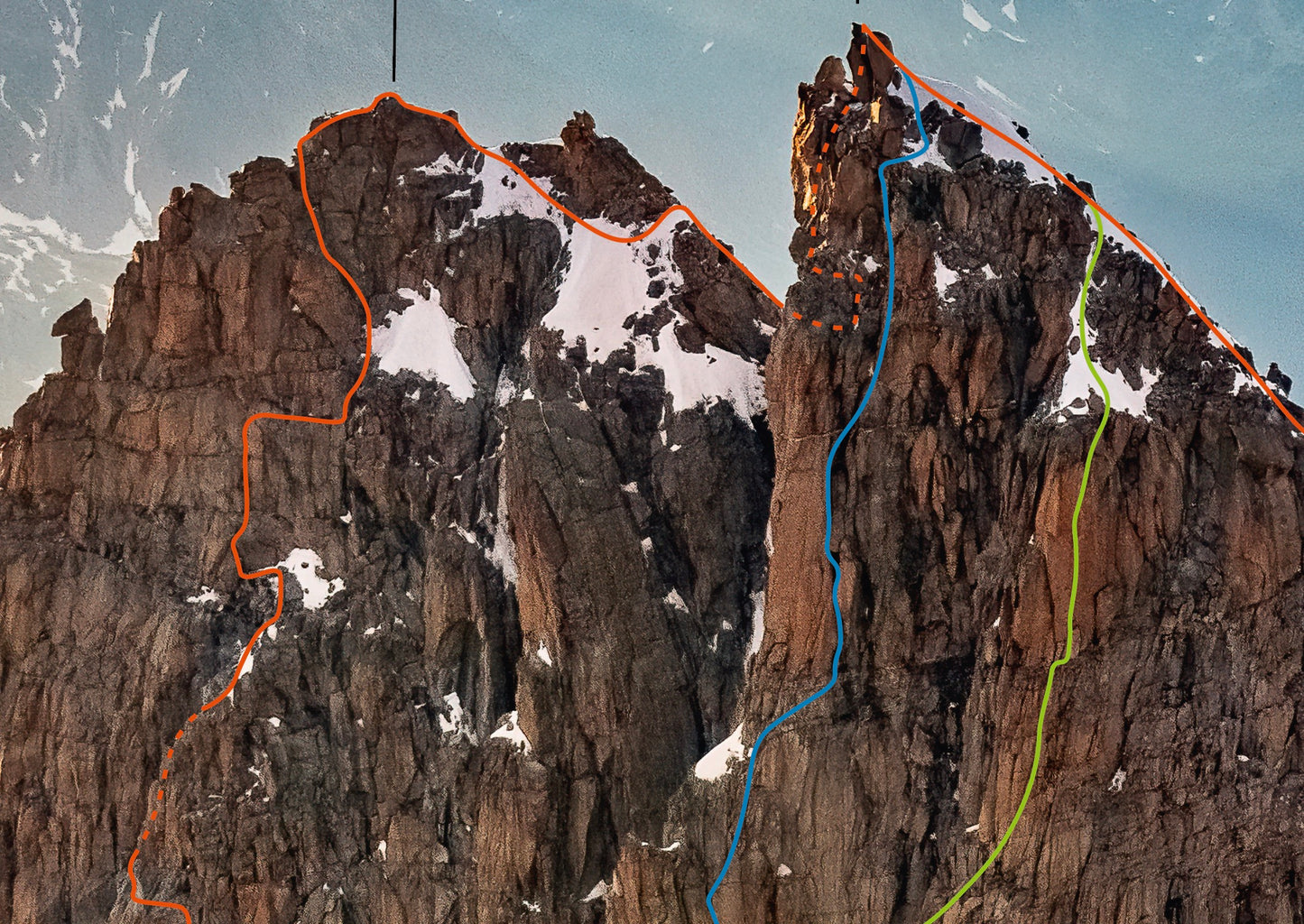 Les Drus - Face Sud