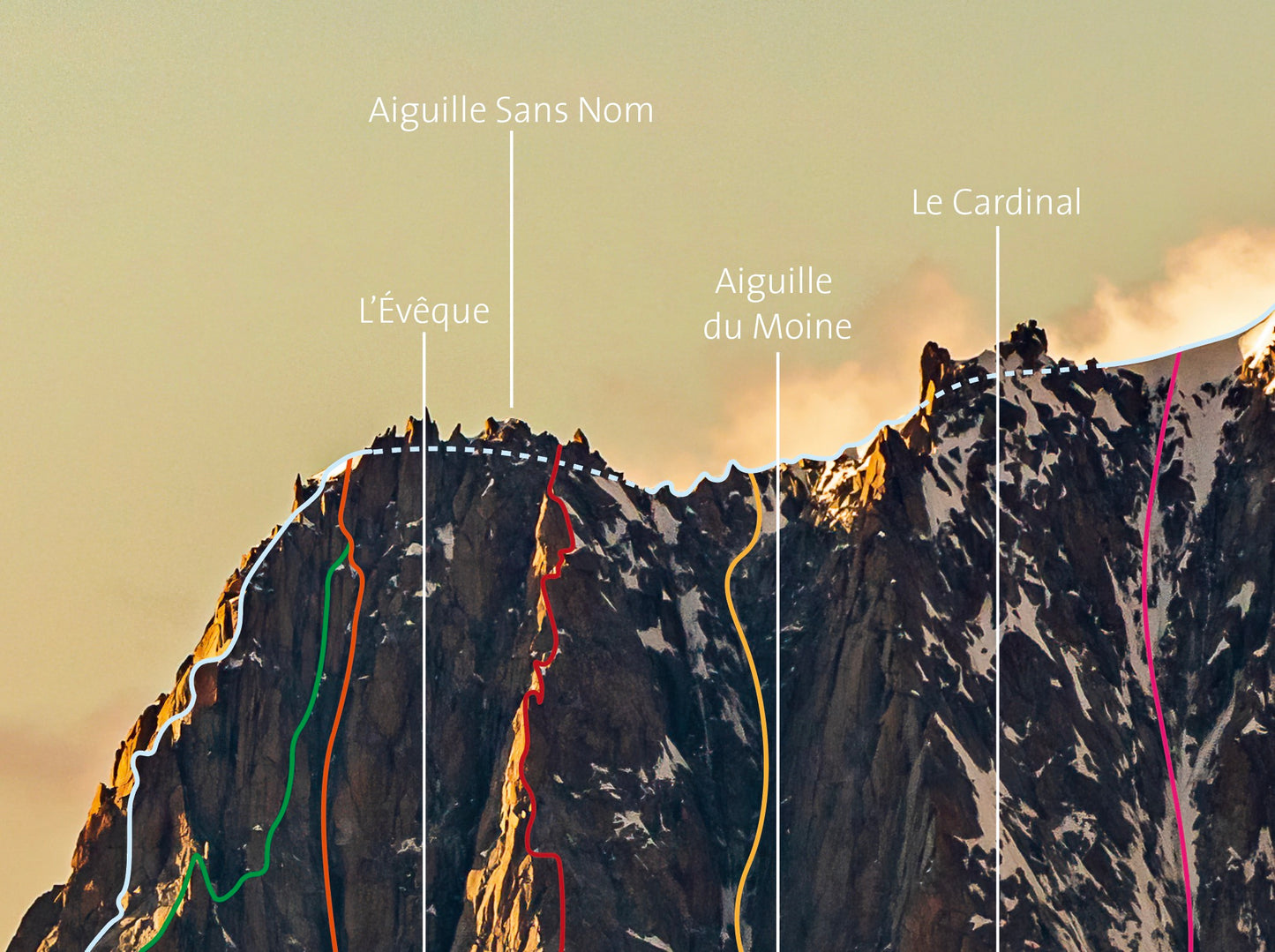 Aiguille Verte - Face Sud