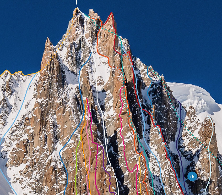 Mont Blanc du Tacul - Face Est