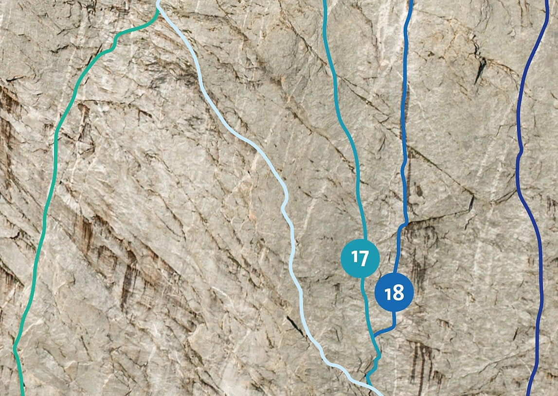 Piz Badile - North Face