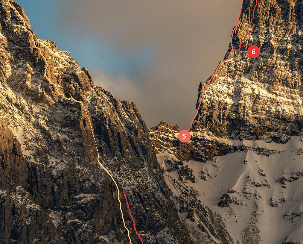 Three Sisters - North Faces