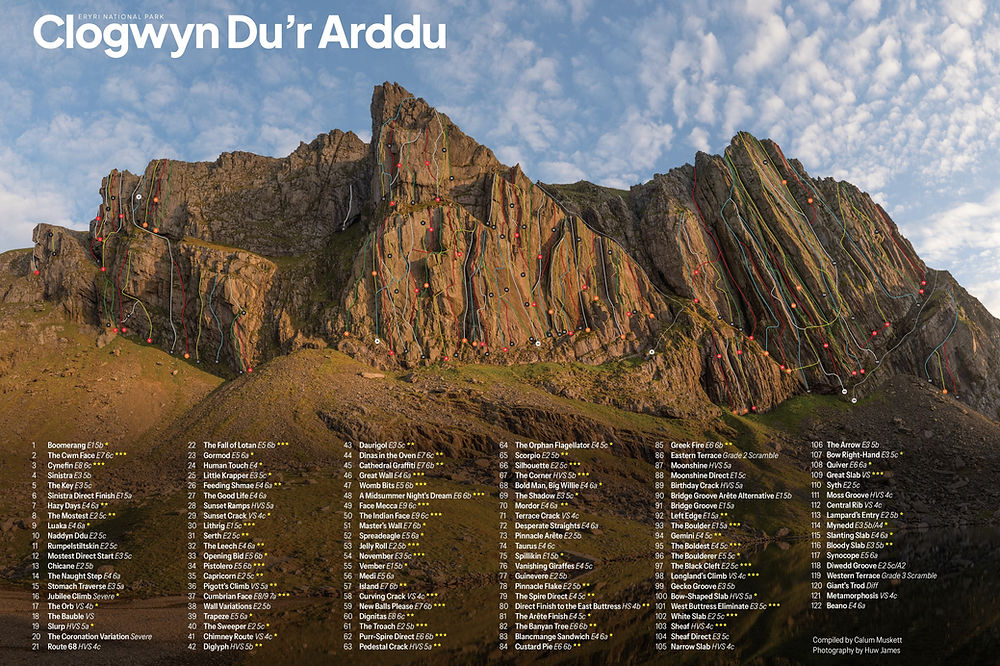 Clogwyn Du’r Arddu, by Calum Muskett