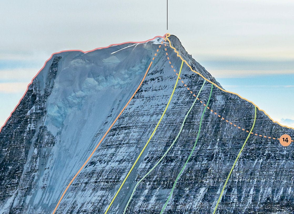 Mount Robson - North Face and Emperor Faces