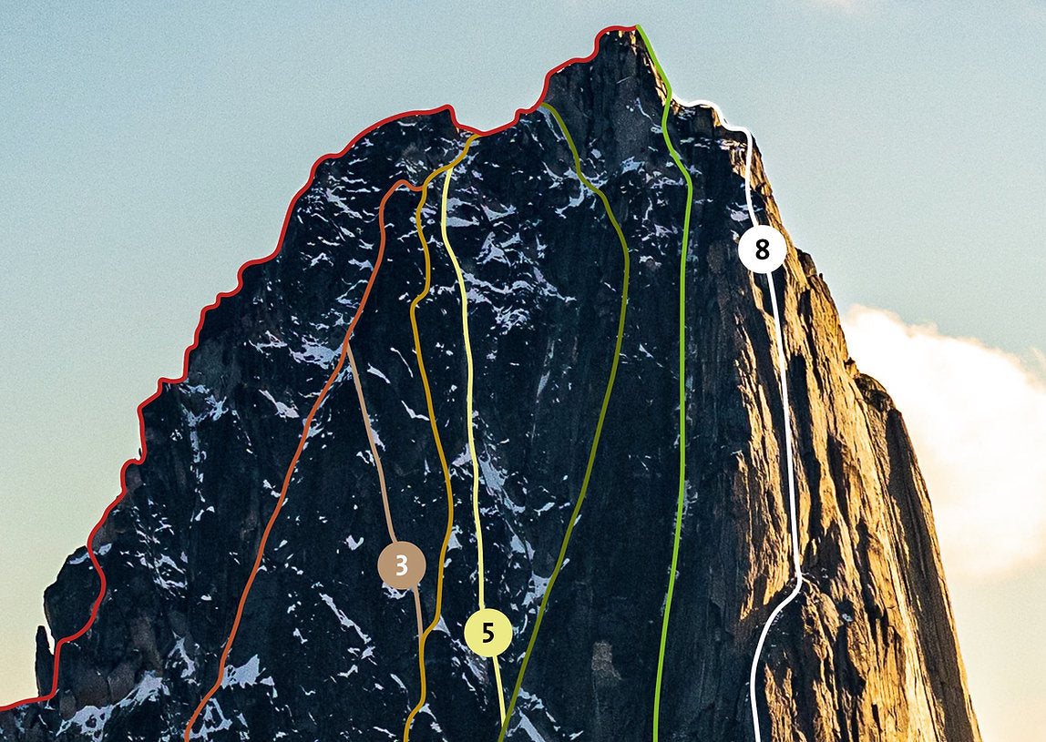 Howser Towers - East Faces