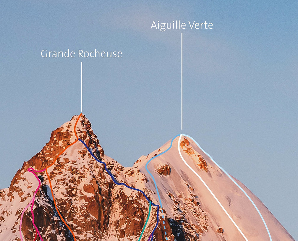 Aiguille Verte - Face Nord II