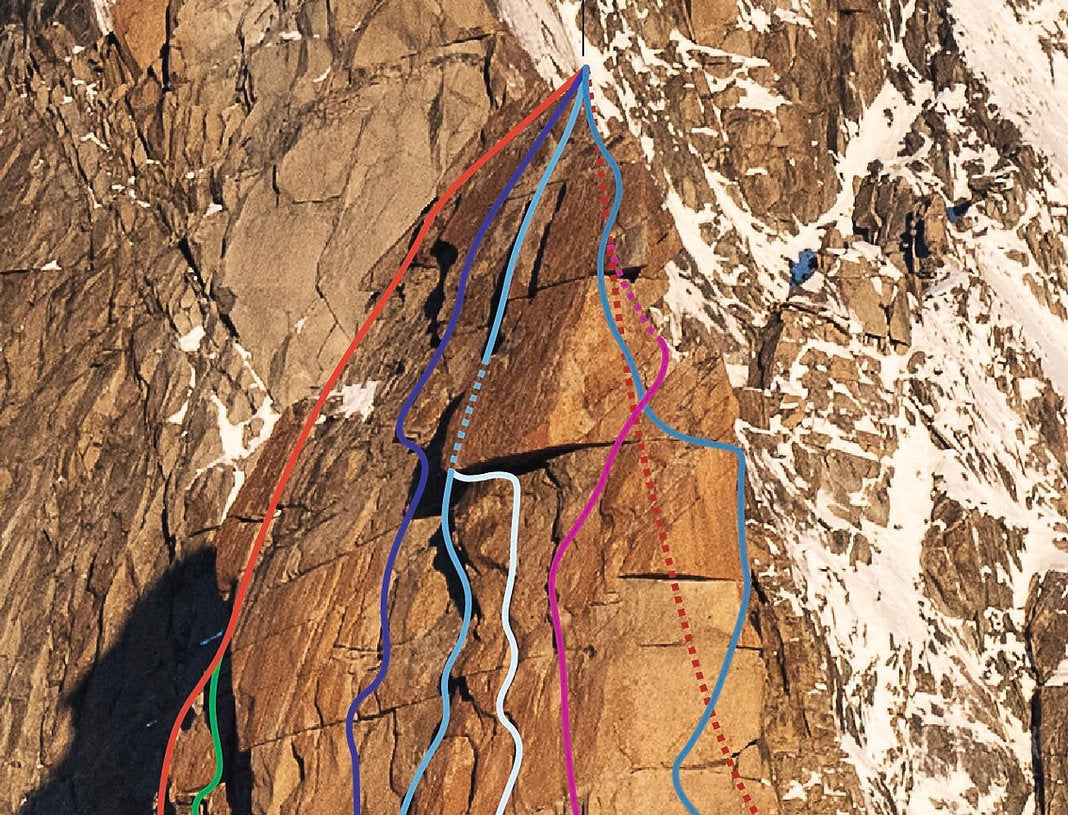 Grand Capucin - Face Est