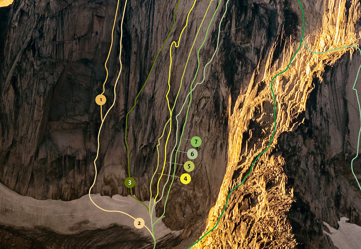 Snowpatch Spire South Face - Bugaboo Spire East Face