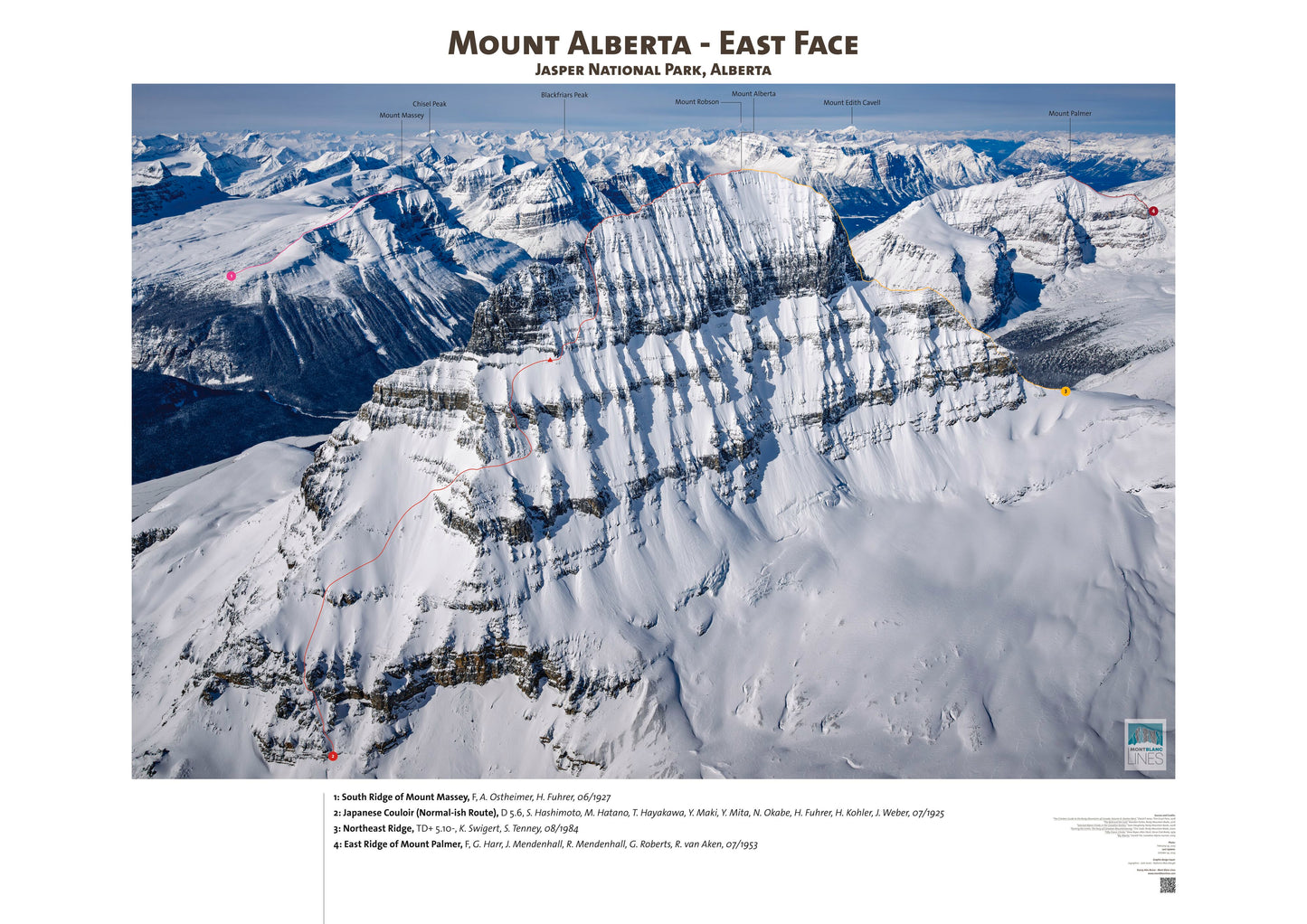 Mount Alberta - East Face