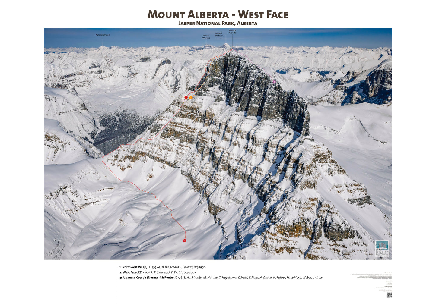 Mount Alberta - West Face