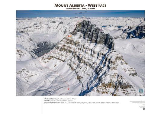 Mount Alberta - West Face