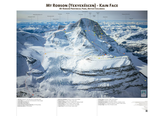 Mount Robson - Kain Face