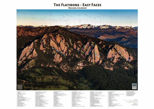 The Flatirons - East Faces