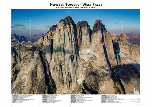 Howser Towers - West Faces