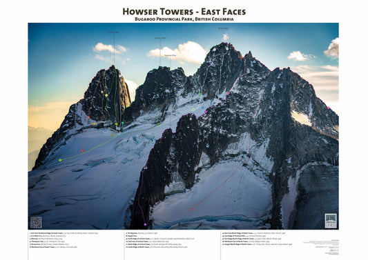 Howser Towers - East Faces