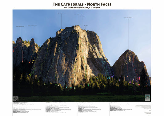 The Cathedrals - North Faces