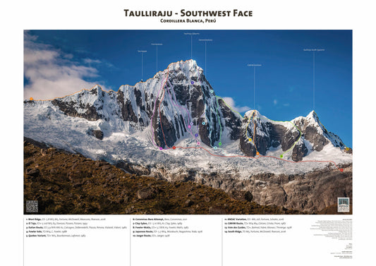 Taulliraju - Southwest Face