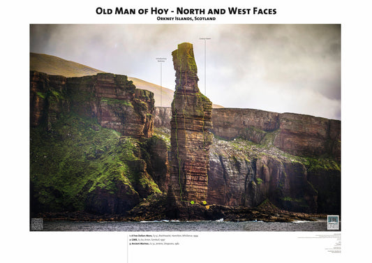 Old Man of Hoy - North and West Faces