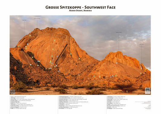 Grosse Spitzkoppe - Southwest Face