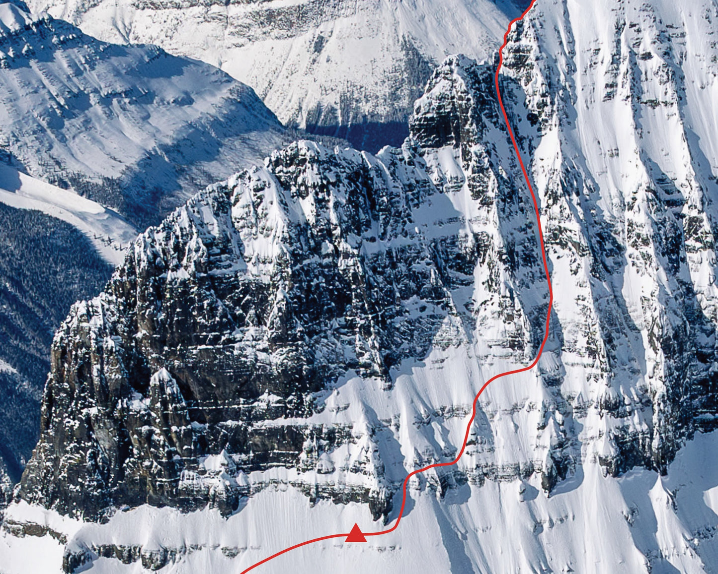 Mount Alberta - East Face