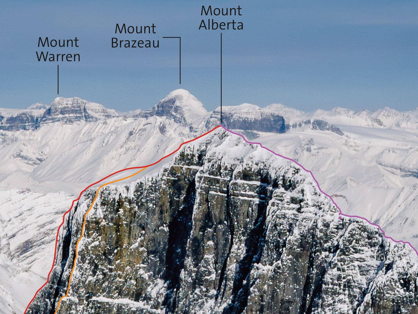 Mount Alberta - West Face