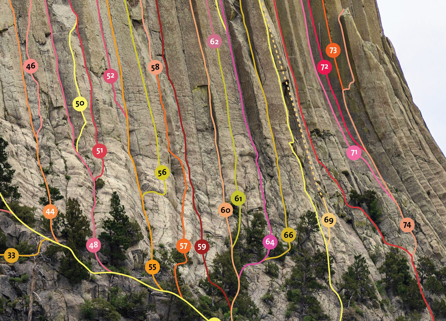 Devils Tower - West Face