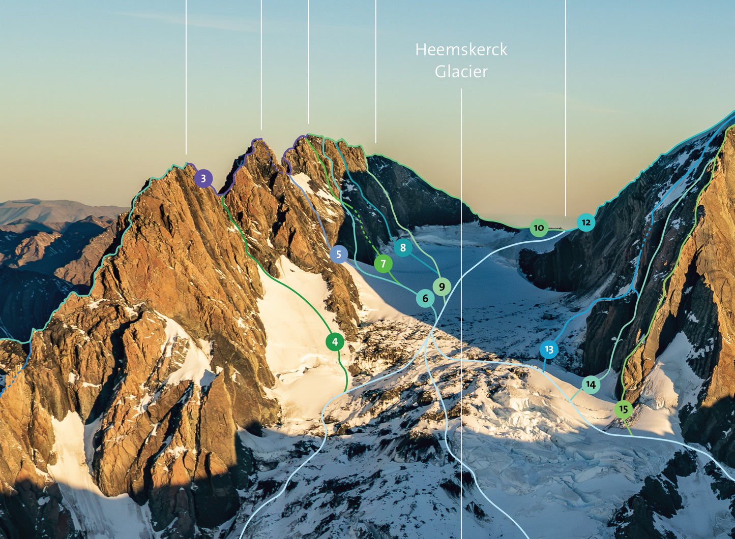 Horokoau/Mount Tasman - North Face