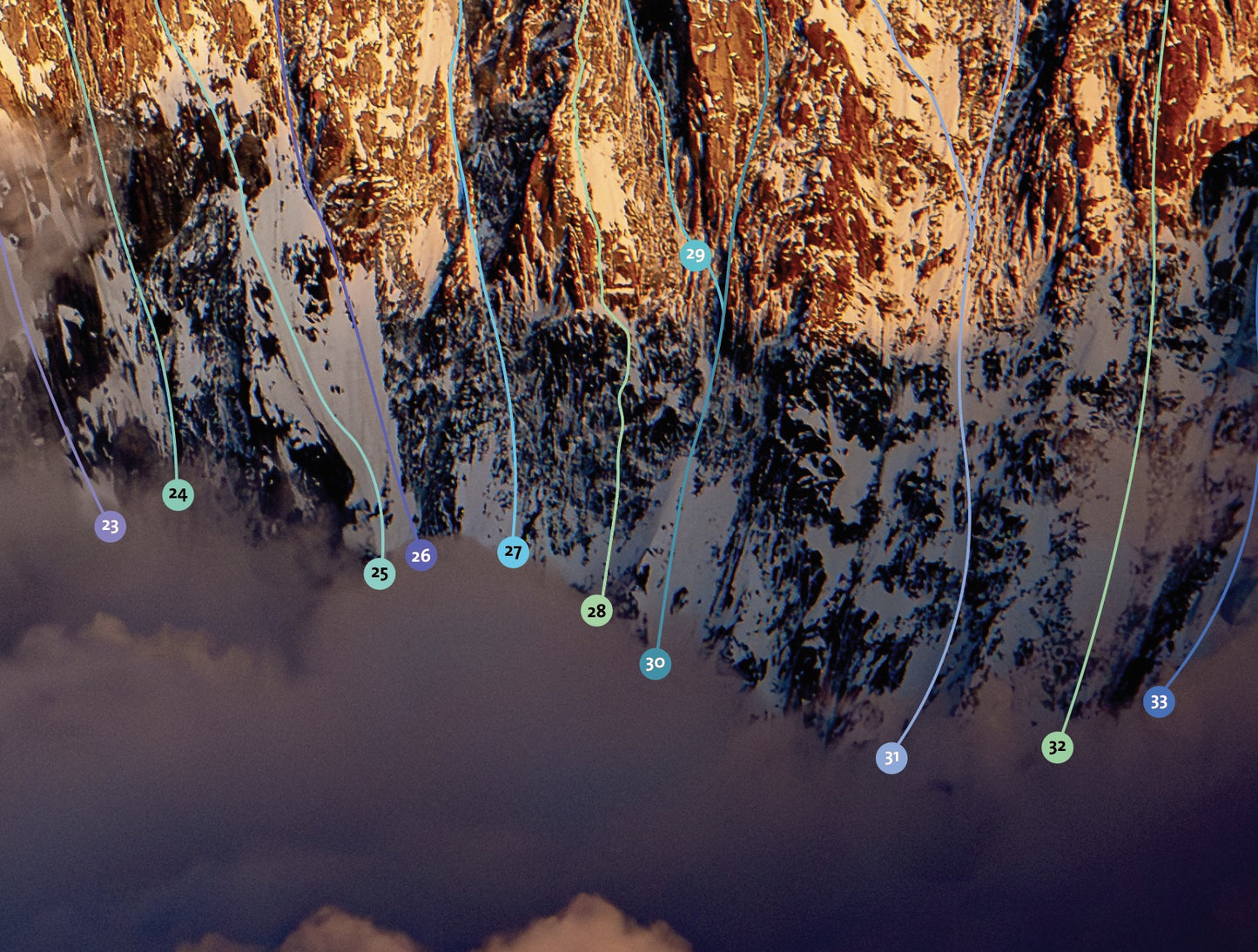 Les Grandes Jorasses - Face Nord
