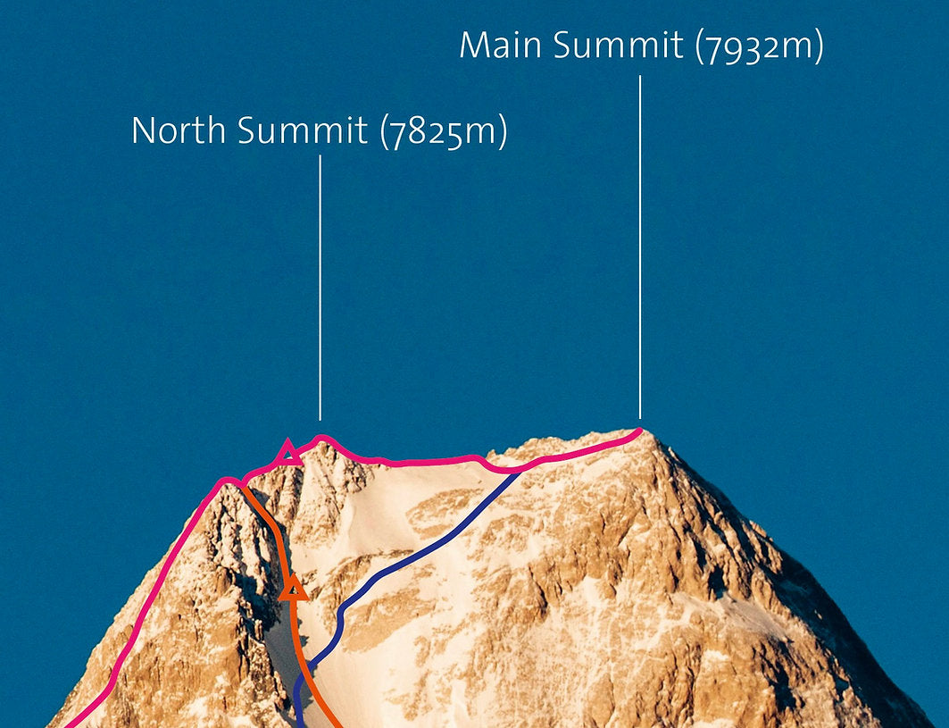 Gasherbrum IV - West Face (The Shining Wall)