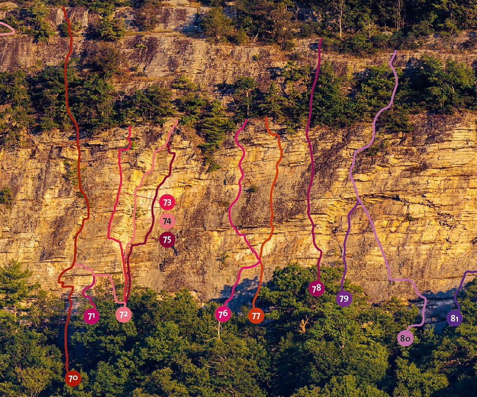 Gunks Standard Rack The Gunks - The Trapps – Mont Blanc Lines