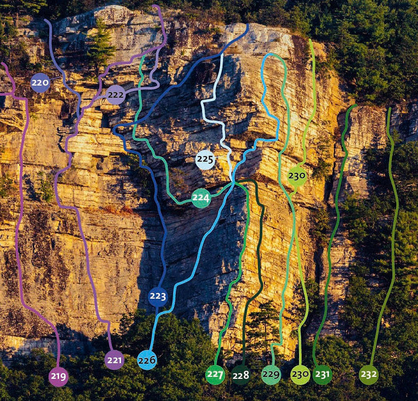 The Gunks - The Trapps – Mont Blanc Lines